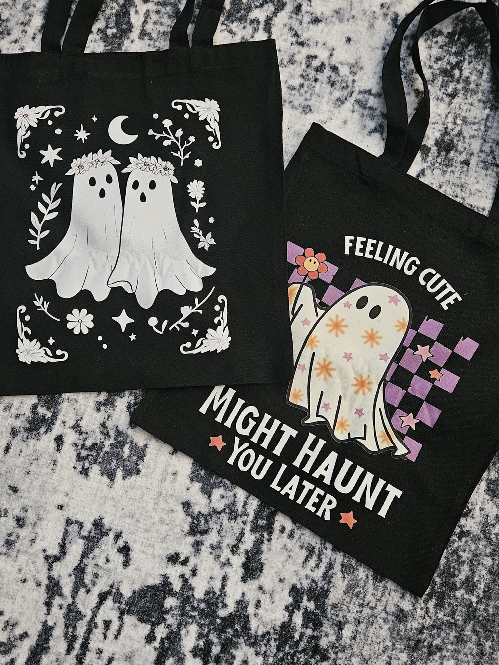 Bundle- 2 Halloween Tote Bags